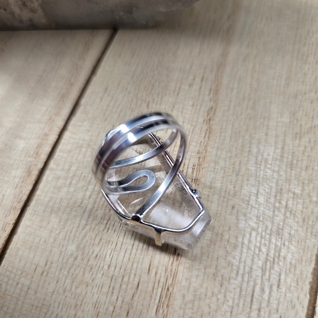 Silver or Gold Plated Crystal Rings From Brazil
