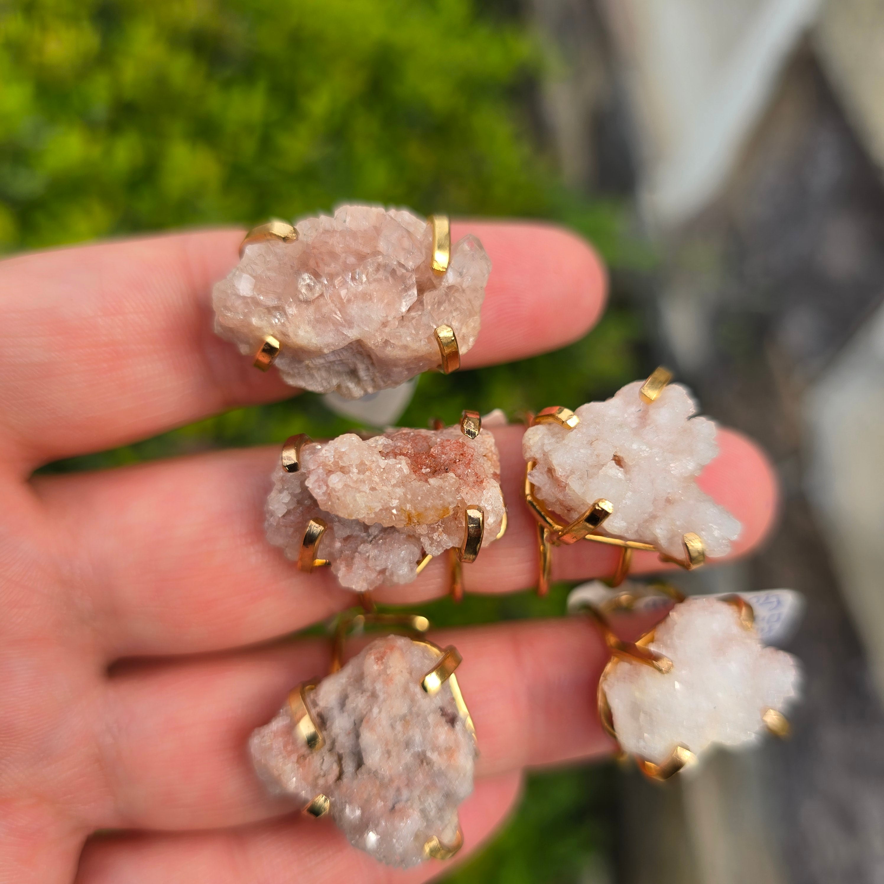 Pink Amethyst Rings