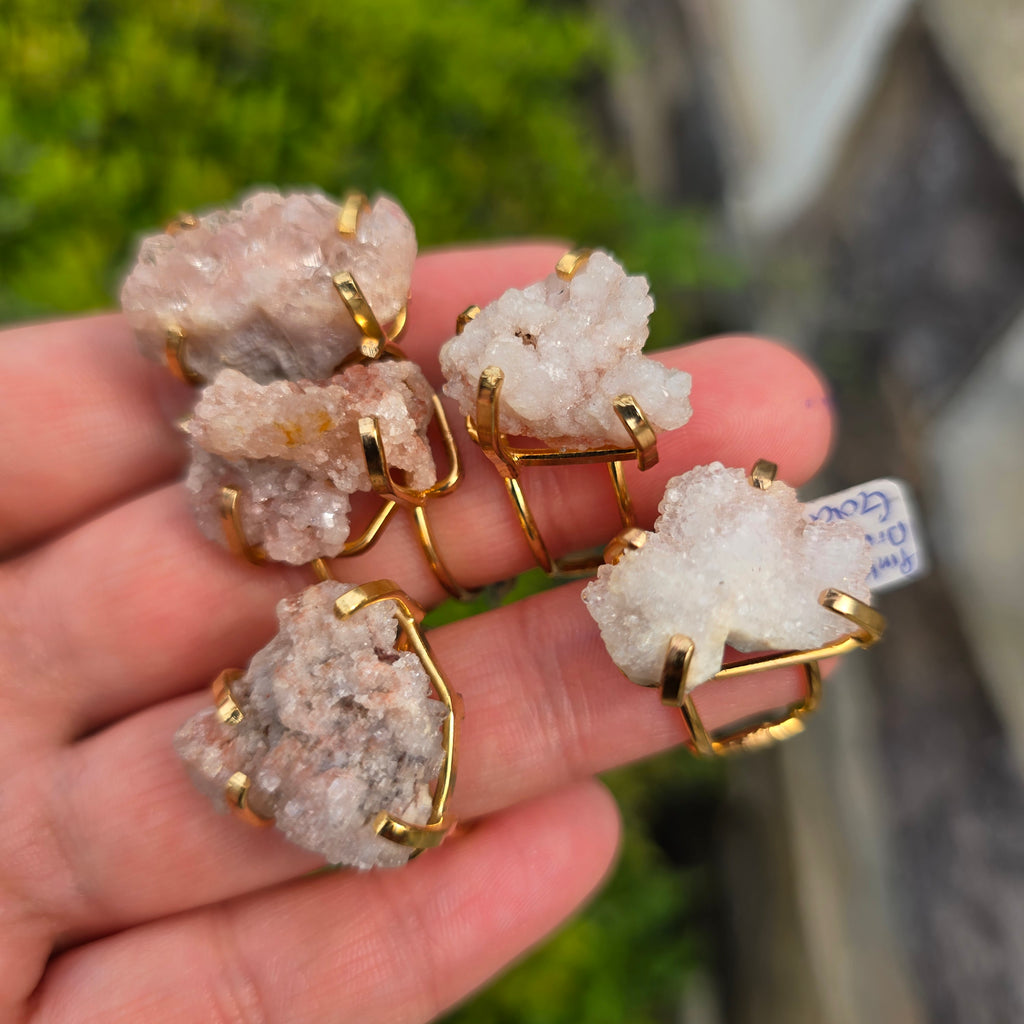 Pink Amethyst Rings