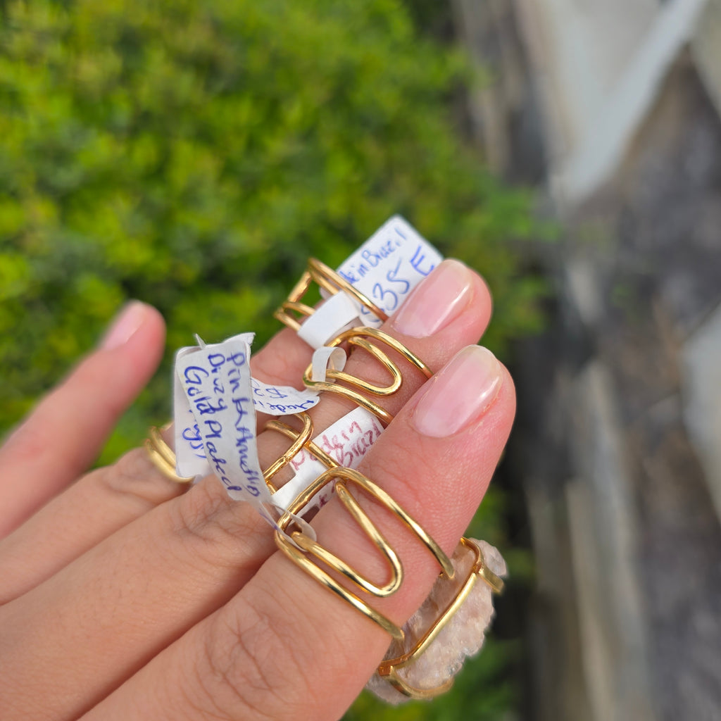 Pink Amethyst Rings