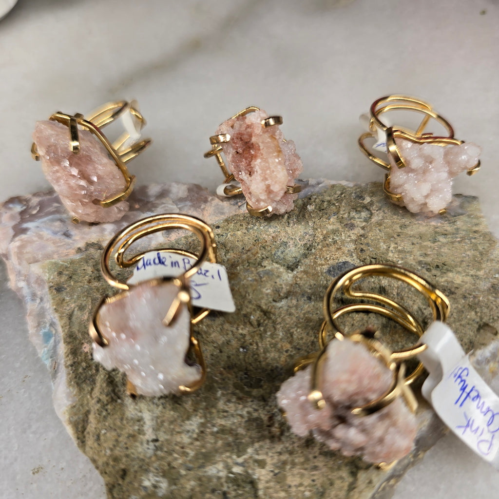 Pink Amethyst Rings