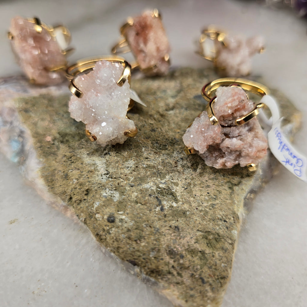 Pink Amethyst Rings